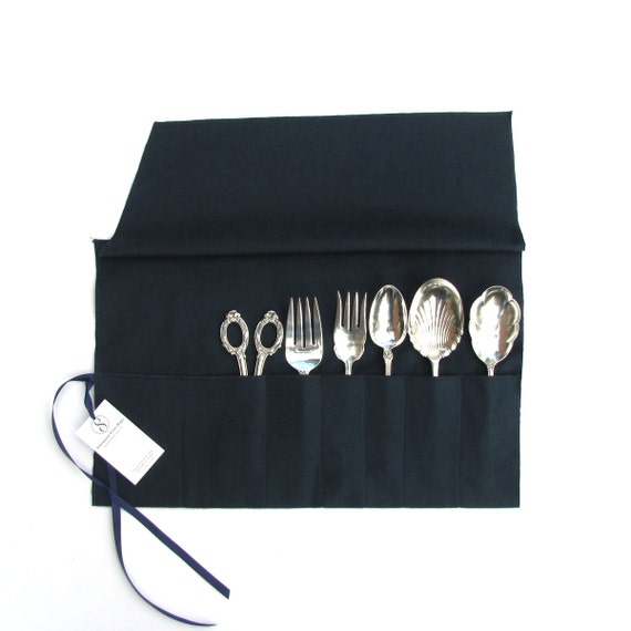 Anti Tarnish Flatware Rolls for 6 Silver Serving Pieces