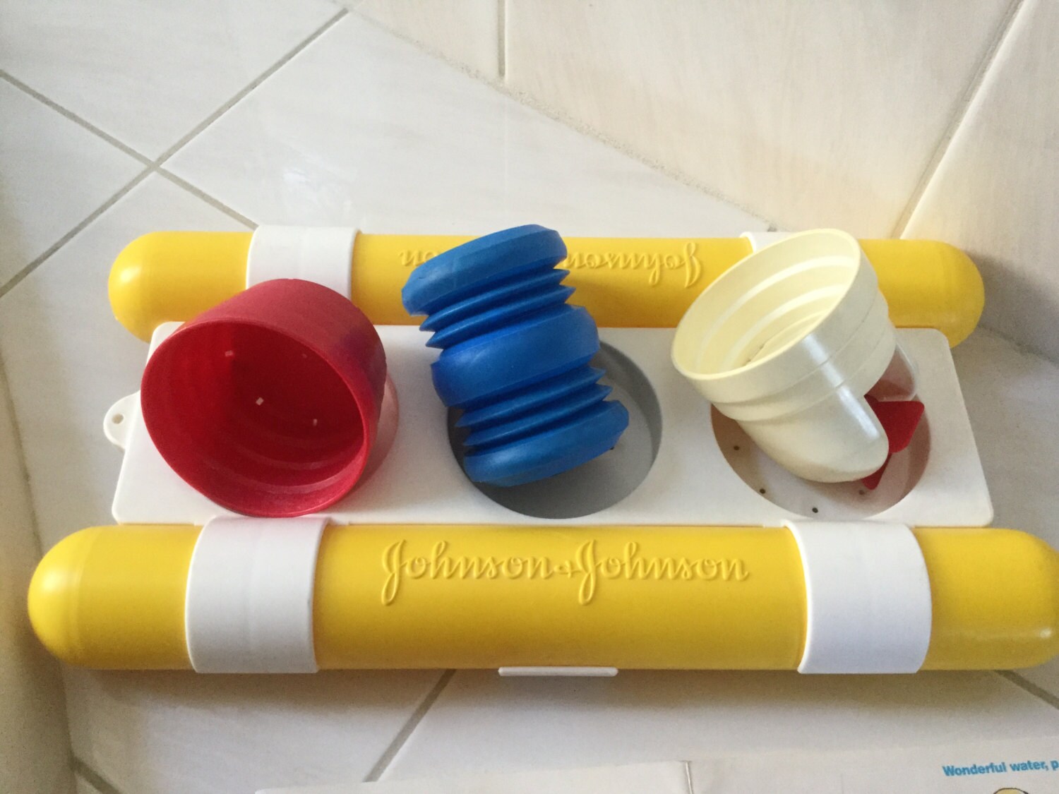 Bathtime Water Works Vintage 1984 bath toy made by AncestralDigs