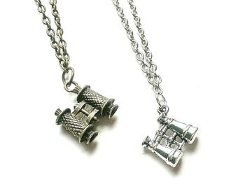 Binocular Necklace // Explorer // Wanderlust Jewelry // Travel Gift