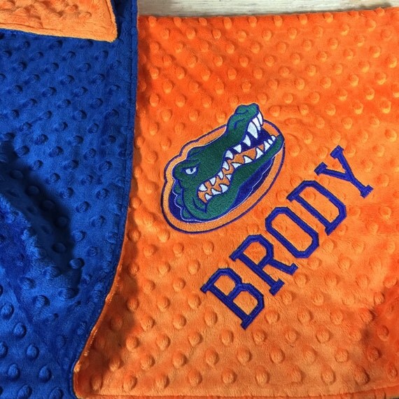 University of Florida Gators Blanket Football Sport by SewSewU