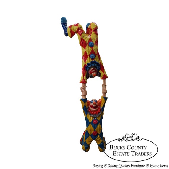 Mid Century Artist Made Paper Mache Hanging Sculpture of