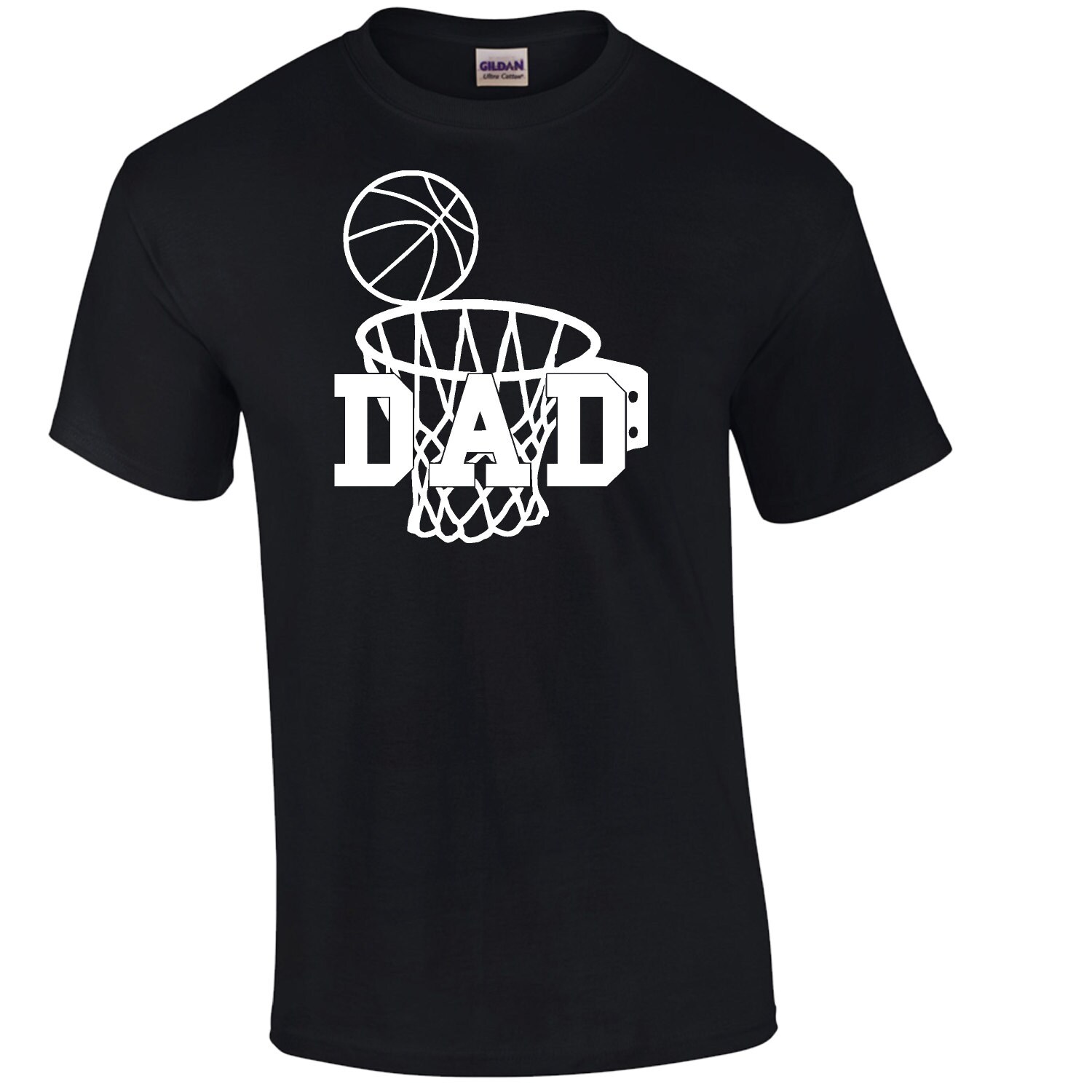 Basketball Dad T-Shirt. Custom Shirts. Mens Womens Youth Kids