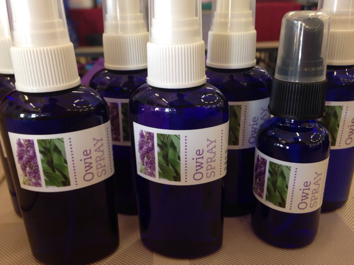 Owie Spray with organic and pure essential by