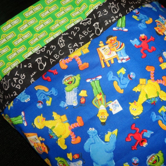 sesame street pillowcase