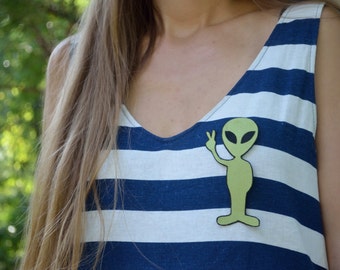 alien patches iron on tumblr aliens shirt pocket tee alien iron on backpack patch teens UFO denim jacket tumblr tshirt alien tops applique