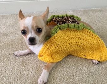 Taco Pet Costume, Taco Cat Costume, Taco Costume for Dogs, Taco Dog Costume, Halloween Pet Costume, Funny Pet Costume, Halloween for Pets