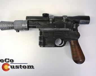 Han Solo DL-44 Blaster Prop/Replica Star Wars, Cosplay, Empire Strikes Back, Return of the Jedi, A New Hope, The Force Awakens