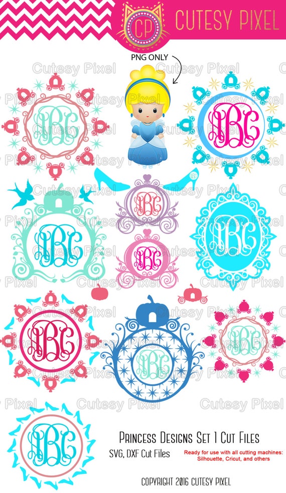 Free Free 316 Princess Monogram Svg SVG PNG EPS DXF File