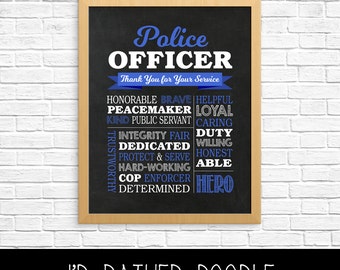 Police officer party | Etsy