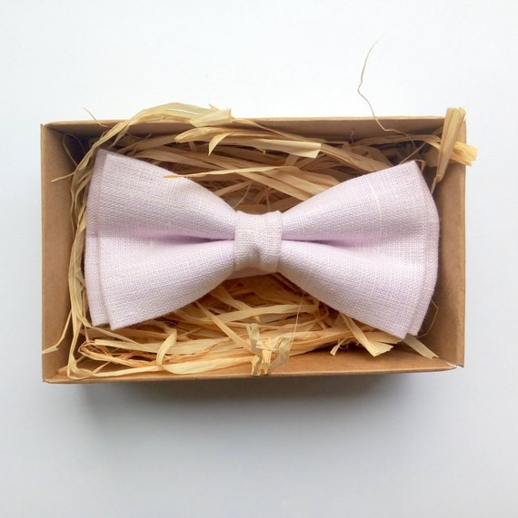 Blush pink Bow Tie Light pink bow tie pink mens bow tie bow