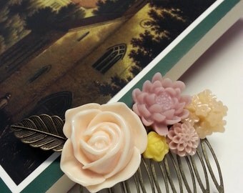 Vintage Hair Comb "Catherine"