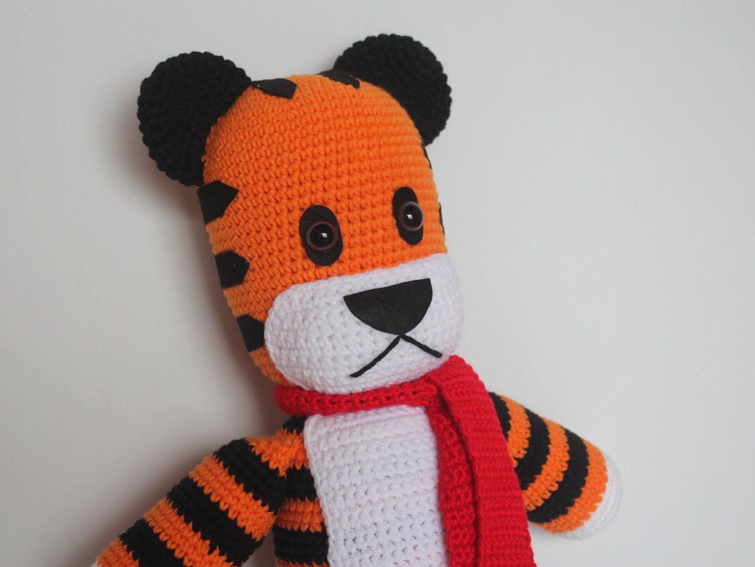 crochet hobbes tiger