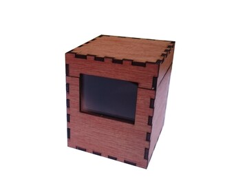 MTG EDH Commander deck box with window - Magic The Gathering
