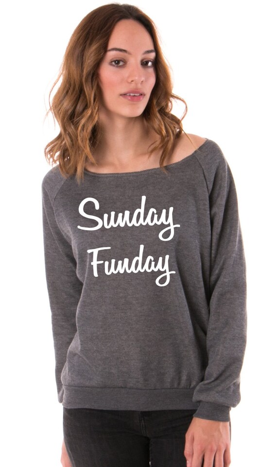 Sunday Funday Sweat shirt by SWEETtoothTEES on Etsy