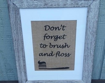 Escape The Bathroom Dental Floss floss your teeth | etsy Escape The Bathroom Dental Floss floss your teeth | etsy