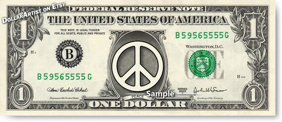 peace dollar moneyclip