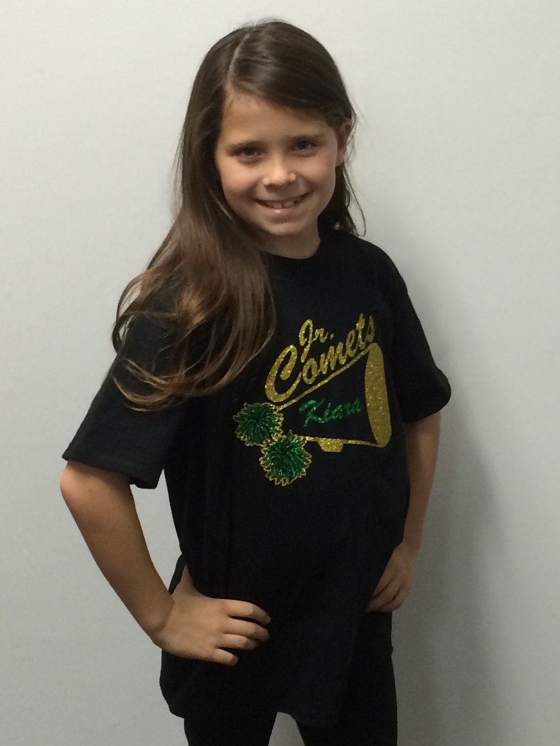 Custom Cheer Shirt Megaphone