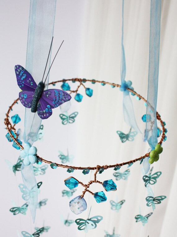 butterfly crib mobile