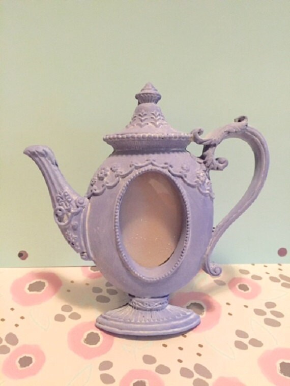 Teapot Picture Frame Alice in Wonderland Decor Teapot Decor