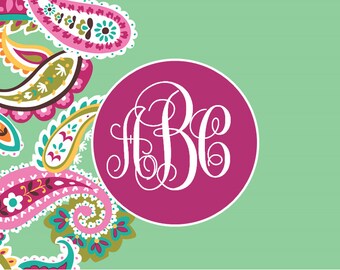 Vera Bradley Monogram Desktop Computer Background/Wallpaper