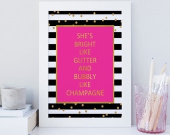 Kate Spade Wall Decor kate spade print | etsy Kate Spade Wall Decor kate spade print | etsy