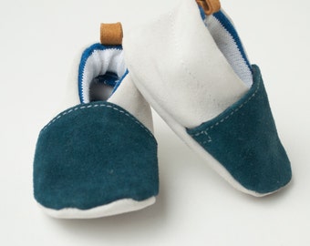 Items similar to Vintage Baby Leather Shoes 1925 circa Antique ...