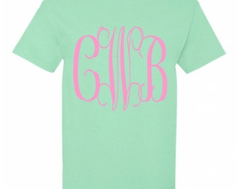 Womens Monogrammed Shirt - Monogrammed Shirt - Glitter Monogram - Glitter Monogrammed Shirt - Monogrammed Tshirt - Tshirt