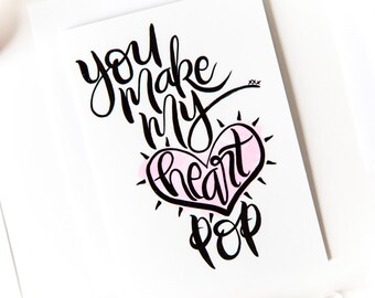 items similar to 3d heart pop up card template on etsy