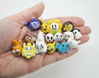 Choose Your Own Undertale Video Game Character Charm
