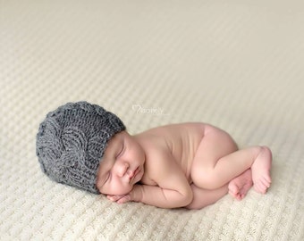 Newborn Props Boy, Newborn Boy Hat, Newborn Beanie Boy, Newborn Photo Prop Boy, Newborn Hat Boy, Newborn Boy Photo Prop, Knit Newborn Hat