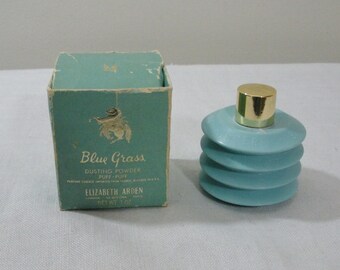 Vintage Blue Grass By Elizabeth Arden Dusting Powder