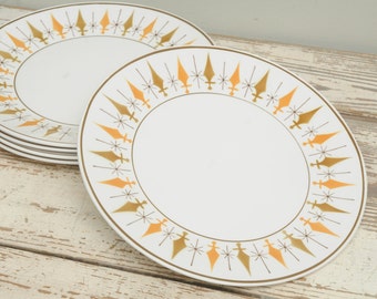 1970s Mikasa Nordic Dinner Plates JAPAN