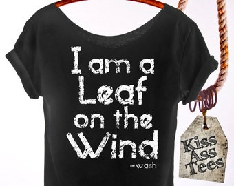 i am a leaf on the wind tshirt