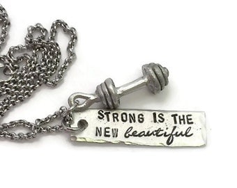 fitness jewelry, fit chick, strong is the new beautiful, sore today, strong tomorrow, weight loss necklace, beachbody coach,