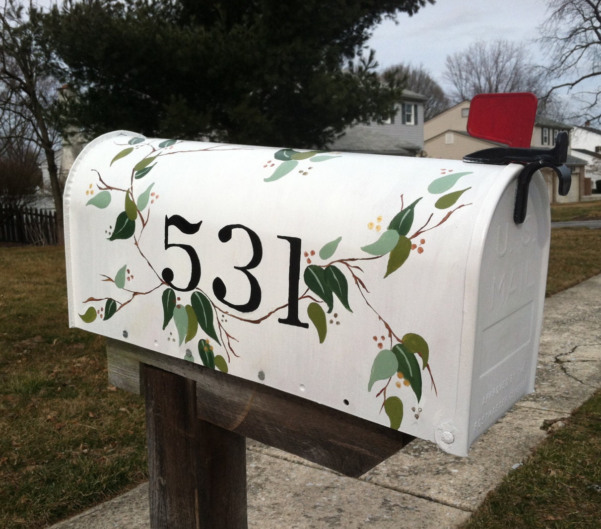 Custom & Personalized Mailbox by GUTCHdesignsIT on Etsy