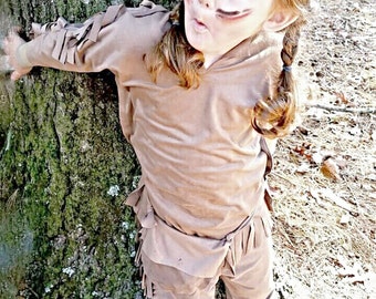Boy or Girl Indian Outfit, Thanksgiving Indian, Aztec Clothing, Native American/Trible/Woodland Photo Prop, Unisex Clothing/MYSWEETCHICKAPEA