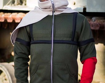 Metal Gear Solid V Venom Snake Cosplay Costume MGS MGSV Hoodie Jacket