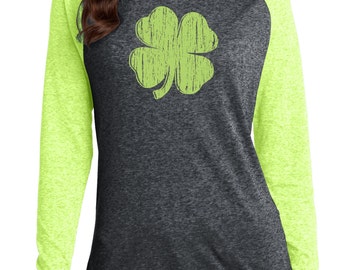 St. Patrick's day shirt, Four leaf clover, t-shirt, Lucky, college, Men's St Patrick's day Shirt, Woman's, T Shirt, Screen Printed