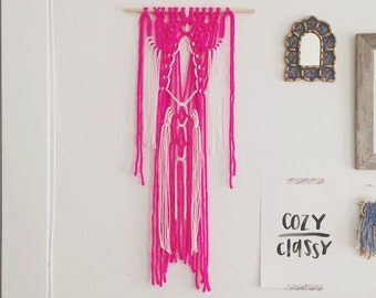 soleil / macrame wall hanging