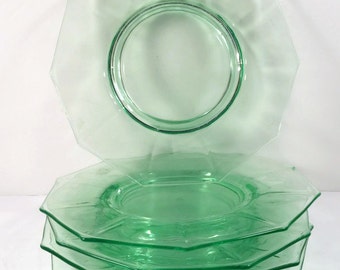 Retro Green Glass 10.6x21.4cm main image 1