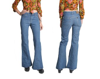 Items similar to Bell Bottom Pants -Elephant Bell Bottoms With Matching ...