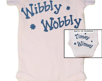 SALE!!! 14.00-->12.00, Dr. Who, Baby Bodysuit, Timey Wimey
