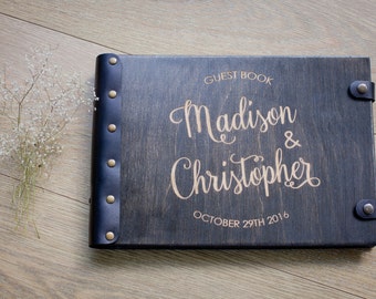 Wedding Guest Book, Wedding Album, Guest Book, Rustic Guest Book, Wedding, Wood Guest Book, Wedding Guestbook, Guestbook, Custom Guest Book