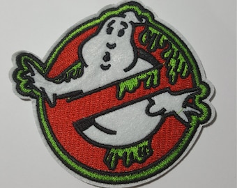 Ectoplasm Ghostbusters retro iron on patch applique