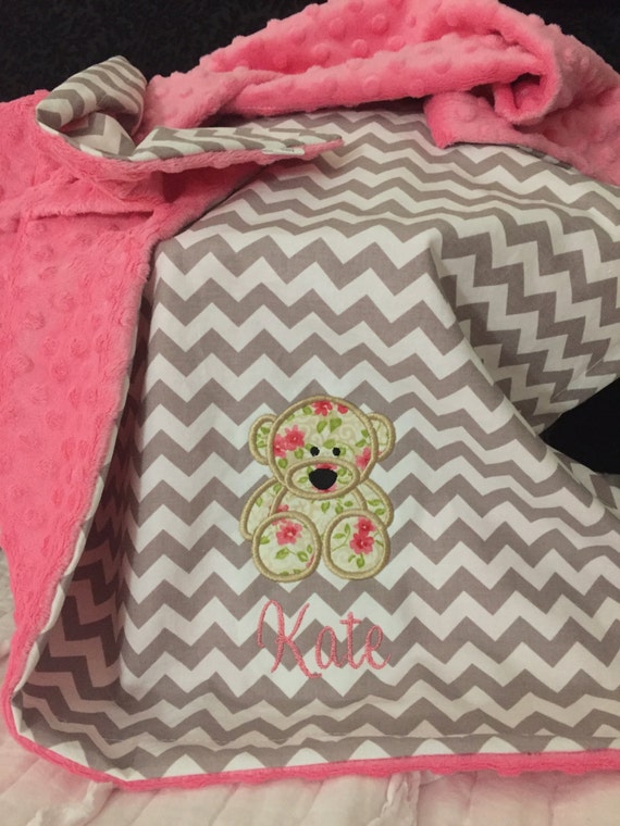 Items similar to Teddy Bear Baby Blanket Bear Baby Blanket