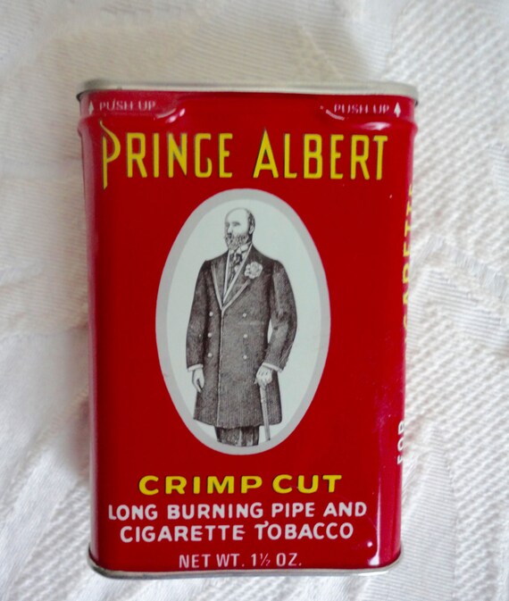 Pre 1965 Prince Albert Pipe & Tobacco Crimp Cut Vintage Tin