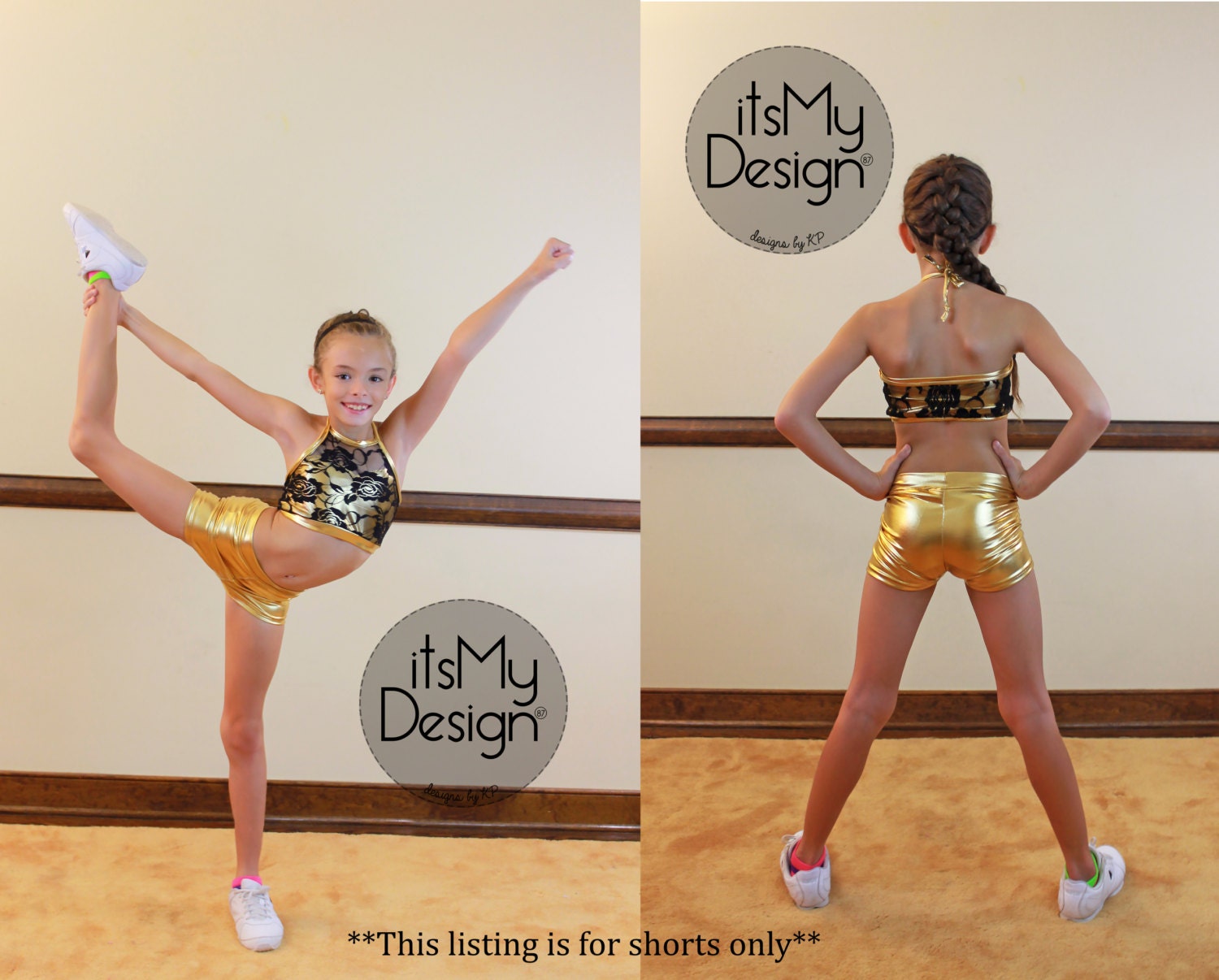 Spandex Shorts Cheer Shorts Dance Shorts Gym by itsMyDesign87KP