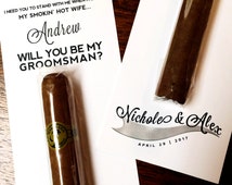 ... Gifts for Groomsmen / You Be My Groomsman Gifts / Ask Groomsman Ask