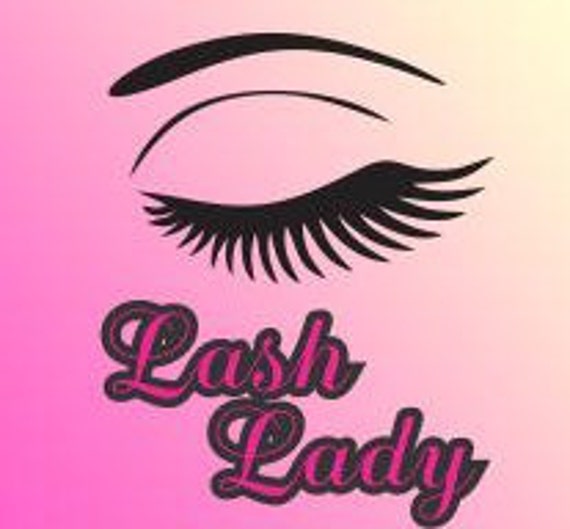 Lash Lady Vector SVG File