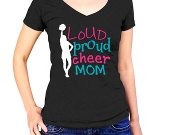 Cheer Mom Shirt - Cheer Mom Tshirt - Cheerleader Mom - Cheerleading Mom T-Shirt - Cheerleading Gifts - Cheerleading T Shirt - Cheer Squad